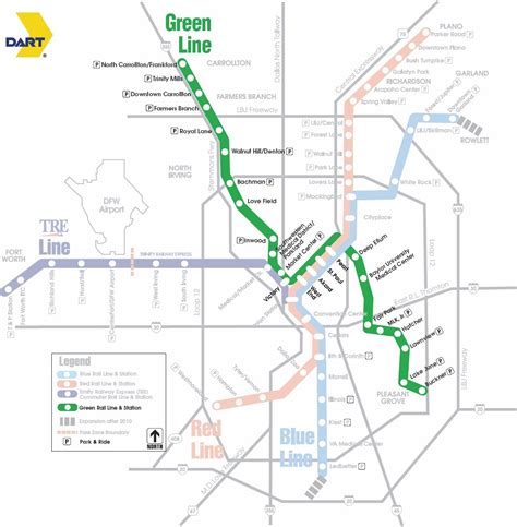 Dart Line Map Dublin