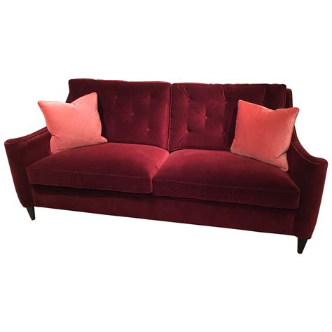 Red Velvet Sofa Together With Sofa Bed Walmart Also Large Sofa Covers With Jonathan Louis Sofa ...