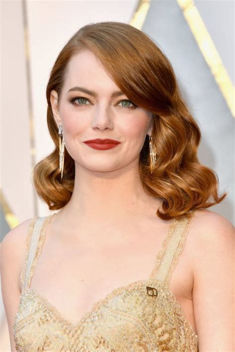 Emma Stone Oscars Hair 2017 - recreate her look at home