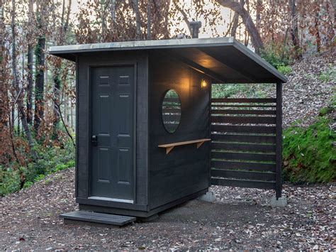 Modern Outhouse Plans PDF Shed Compost Toilet off Grid - Etsy