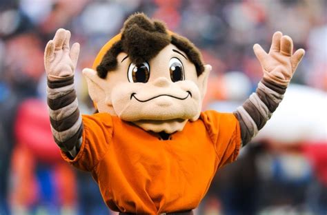 Browns Mascot Cleveland browns mascot brownie the elf | HERE WE GO ...