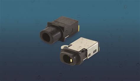 Waterproof 3.5 mm audio jack connectors carry IP67 ratings