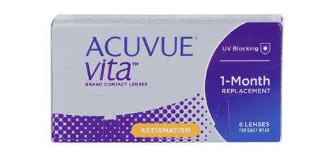 Acuvue Vita for Astigmatism - 6er Schachtel - Monatslinsen | Linsenmax