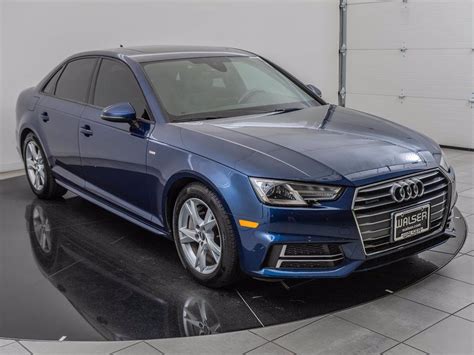 Pre-Owned 2018 Audi A4 Sport Package 4dr Car in Wichita #14BG310P ...