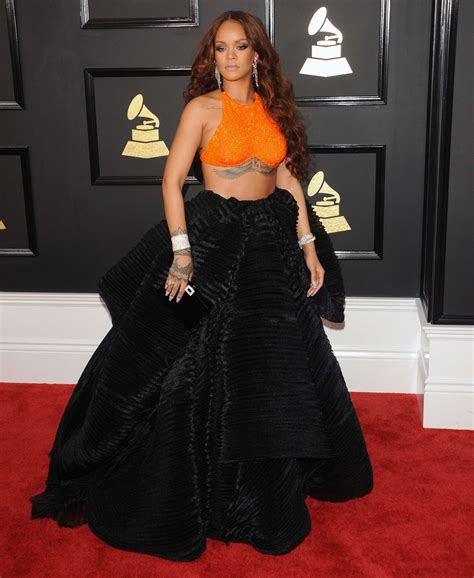 Rihanna: 59th GRAMMY Awards -21 | GotCeleb