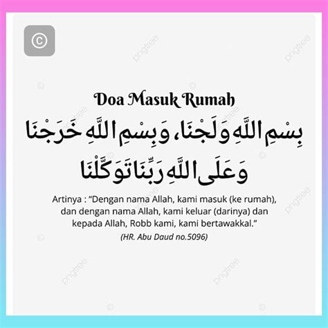 Doa Sebelum Masuk ke Rumah