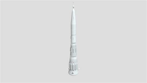 N1 Rocket - Download Free 3D model by Soviet Model Magic (@mckadefasel ...