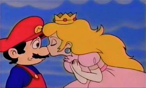 Peach Kiss Mario by PrincessPuccadomiNyo on DeviantArt