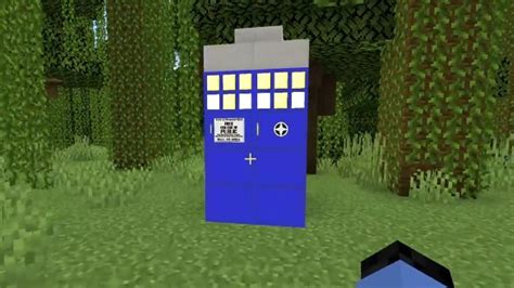 Minecraft player builds TARDIS from Doctor Who