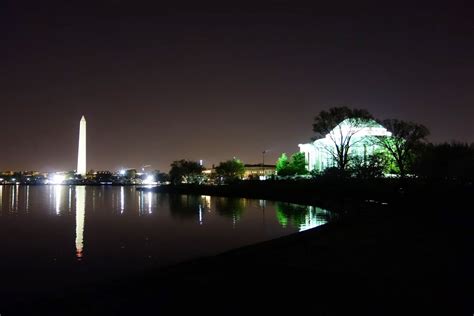 Rocky Top Ramblers: Cherry Blossoms at Night in Washington DC