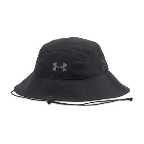 Under Armour Men's Black ArmourVent Bucket Hat