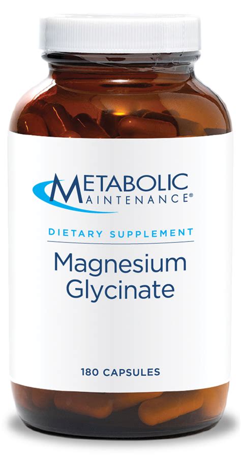 Magnesium Glycinate 180 Capsules