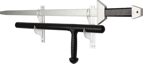 Buy Sword Stand Wall Mount, Swords Wall Mount, Sword Holder,Katana Sword Display Stand 2-Tier ...