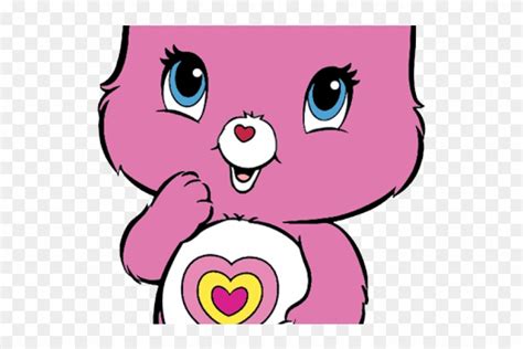 Pink Clipart Care Bear - Wonderheart Cub, HD Png Download - 640x480 (#2132374) - PinPng