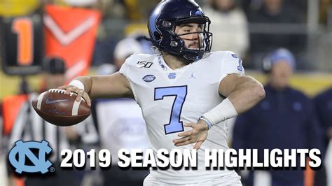 Sam Howell 2019 Season Highlights | UNC QB - YouTube