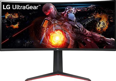 LG UltraGear QHD 34-Inch Curved Gaming Monitor 34GP63A-B, VA with HDR ...