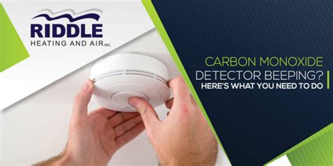 Carbon Monoxide Detector Beeping? Here’s What You Need to Do