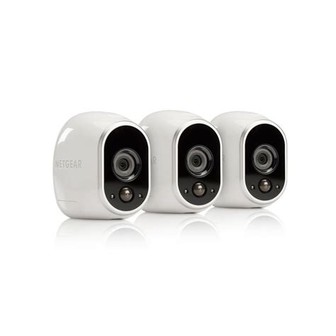Arlo Smart Home Security System with 3 HD 100% Wire-Free Cameras & Night Vision - Walmart.com ...
