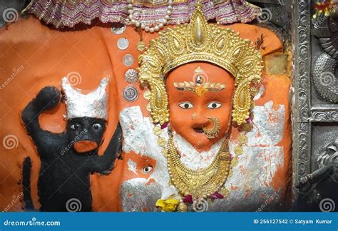 Image of Maa Mansa Devi Temple , Devi Statue in Haridwar Images Stock ...