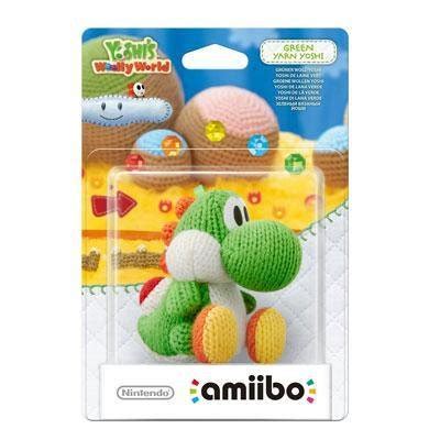 Green Yarn Yoshi amiibo up on Amazon