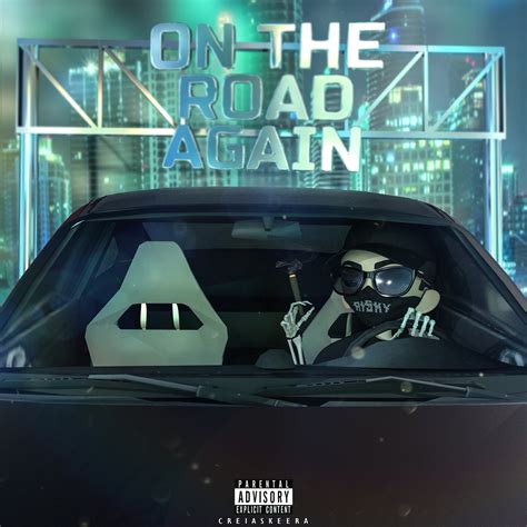 ArtStation - Cover for "On The Road Again" by Risky (artwork by me)