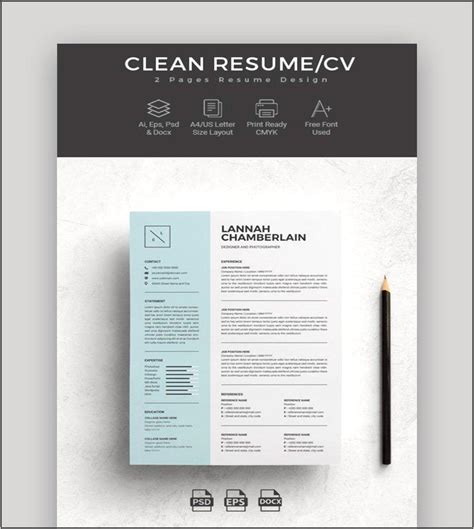 Resume Template For Us Free Download Microsoft Word - Resume Example Gallery