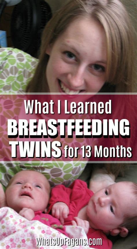 What 13 Months of Breastfeeding Twins Taught Me