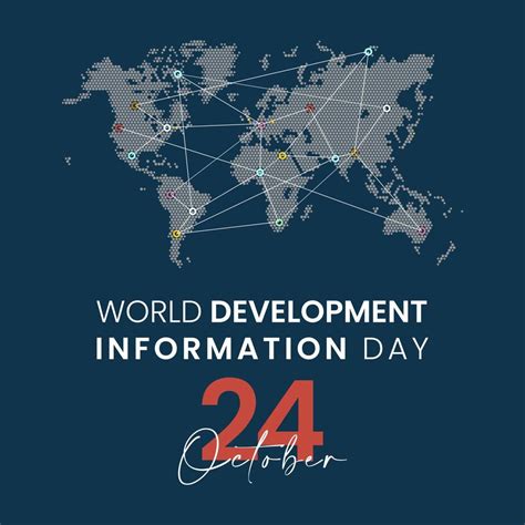 World Development Information Day theme, as a banner, poster or template. 13210917 Vector Art at ...