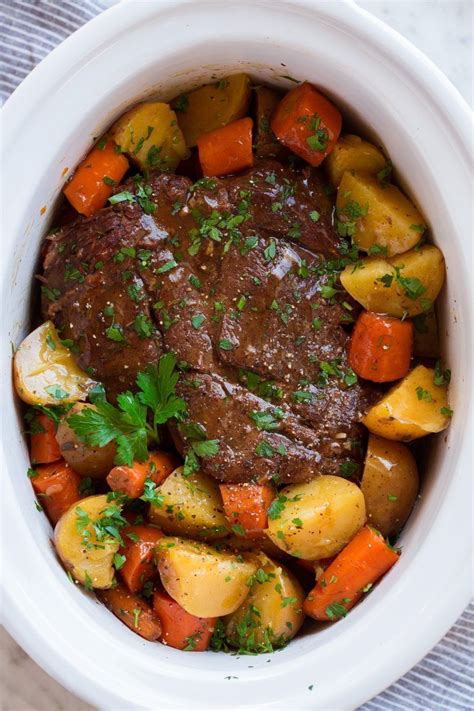 Slow Cooker Siroin Tip Pot Roast - foodrecipestory