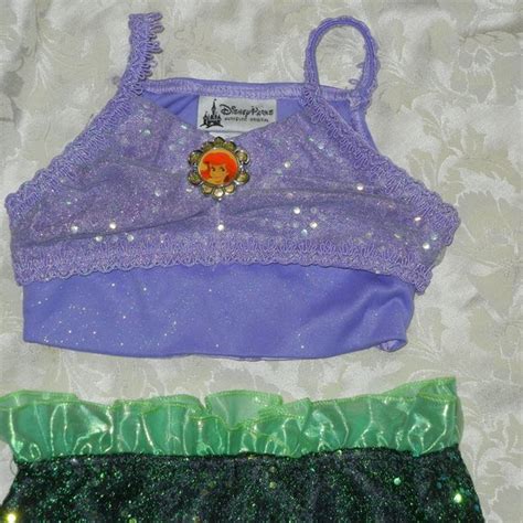 Disney | Costumes | Authentic Disney Parks 2p Beautiful Ariel Costume Size Xxs 3 | Poshmark