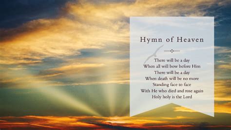 Hymn of Heaven - Carolina Creative Group