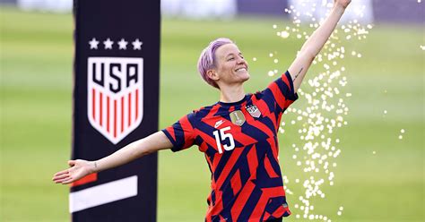 Megan Rapinoe: The legendary forward's football career in numbers