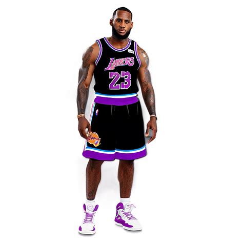 Download Lebron James Space Jam Outfit Png 82 | Wallpapers.com