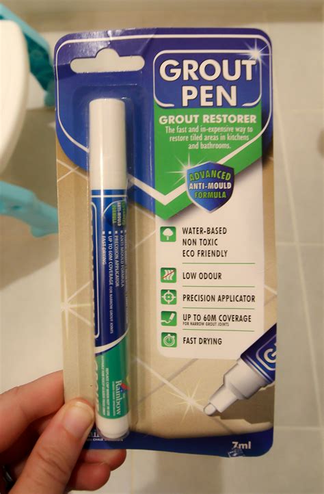 How to use a grout pen