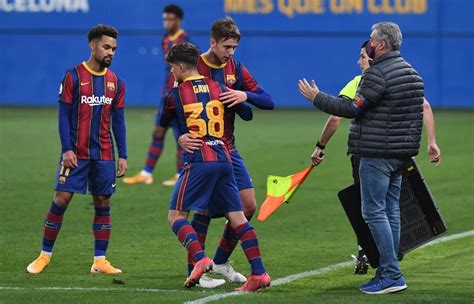 Así fue el debut de Gavi con el Barça B