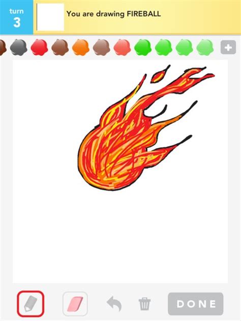 Fireball Drawing at GetDrawings | Free download