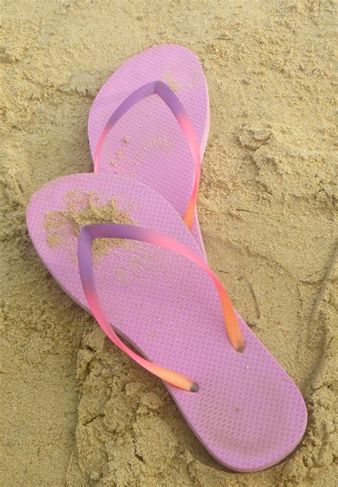 My pink flip flops on a beach in Thailand :) | Pink flip flops, Flip ...