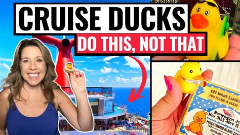 CRUISE DUCKS: Tips, Rules & Everything You NEED to Know! - YouTube