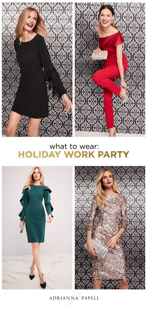 Shop more dresses for your upcoming holiday work party! Office Holiday ...