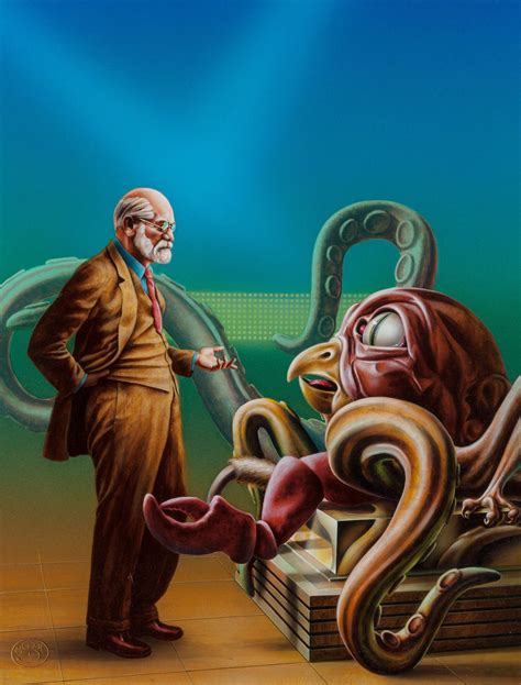 Barclay Shaw cover art for The Remaking of Sigmund Freud (1985). | Psychoanalysis art, Sigmund ...