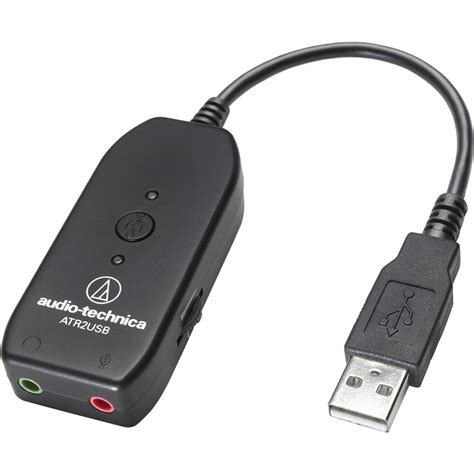 Audio Technica 3.5mm to USB Audio Adapter - Walmart.com