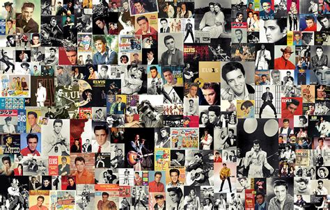 Elvis Presley Collage Art - Elvis Presley Fan Art (43760098) - Fanpop