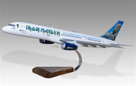 Iron Maiden: Model Replica Of Plane Used On 2009 'Somewhere Back In ...