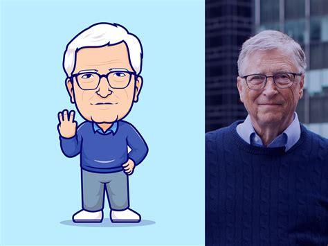 Bill Gates🧓🏻 by catalyst on Dribbble