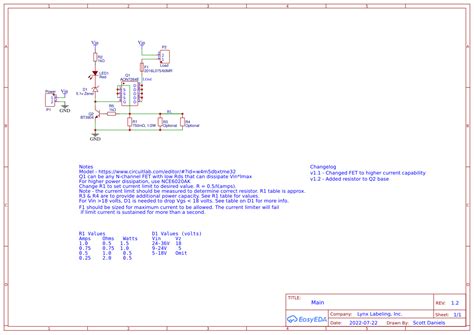 Current Limiter - Multi - OSHWLab