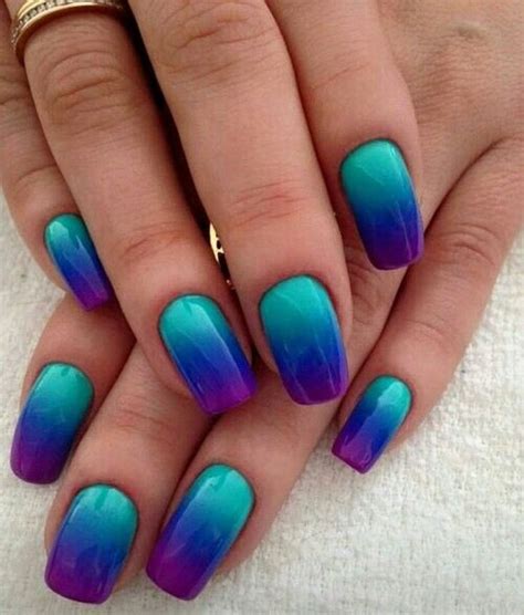 50 Romantic Ombre Nail Art Designs You Must Try In Summer in 2020 ...