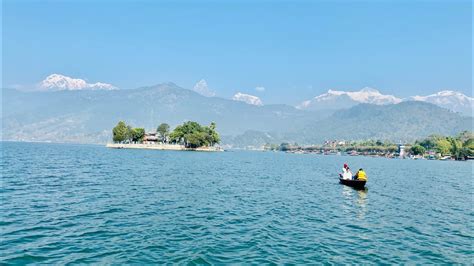 Boating at Fewa Lake | Paddle boat | Phewa Lake | Pokhara Nepal | Sunil Roma Saurya & Shriyan ...