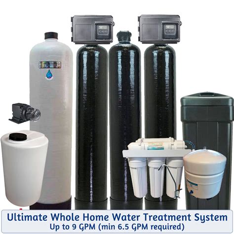 Ultimate Whole House Water Treatment System PLUS Drinking Water -Bacteria-Iron-Smells-Tastes ...