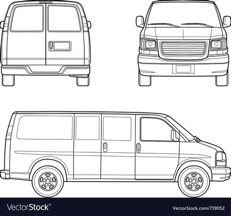 Truck Outline Vector at GetDrawings | Free download