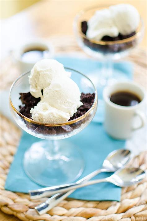 Dark Chocolate Brownie Affogato — Living Lou | Recipe | Dark chocolate brownies, Chocolate ...